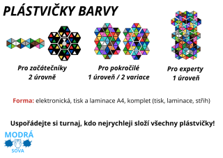 Plástvičky - barvy 
